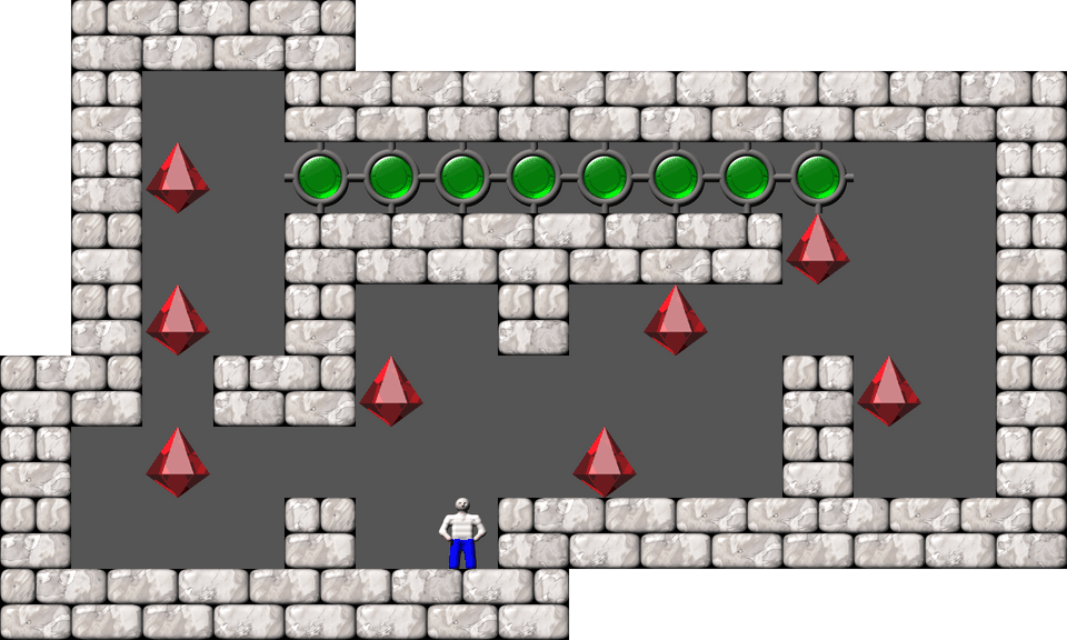 Sokoban Monster Sokoban level 51